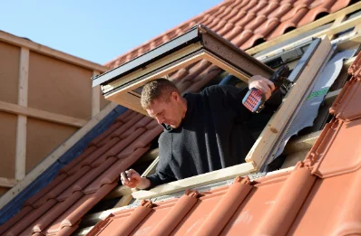 Pose de fenêtres de toit Velux à Chamole